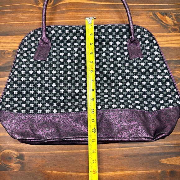 Taylor Swift Wonderstruck Weekender Bag (Tote/Duffle) Purple Black White - Picture 12 of 12